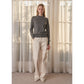 Cashmere Crew-Neck  Ribbed Sweater 2 (6 color of 12 color)