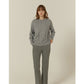 Callaite 100% Cashmere Hoodie Sweater - Grey