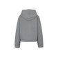 Callaite Cashmere-Blend Cable Hooded Zip Up Jumper - Grey