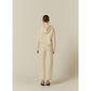 Callaite Cashmere-Blend Cable Hooded Zip Up Jumper - Ivory