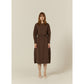 Callaite Cashmere-Blend Whole Garment Knit Dress - Brown