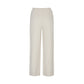 Callaite Cashmere-Blend Whole Garment Drawstring Pants - Ivory