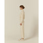 Callaite Cashmere-Blend Whole Garment Drawstring Pants - Ivory