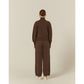 Callaite Cashmere-Blend Whole Garment Drawstring Pants - Brown
