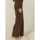 Callaite Cashmere-Blend Whole Garment Drawstring Pants - Brown