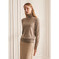 Cashmere  Roll-Neck  Ribbed Sweater 1 (7 color of 13 color)