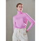 Cashmere  Roll-Neck  Ribbed Sweater 2 (6 color of 13 color)