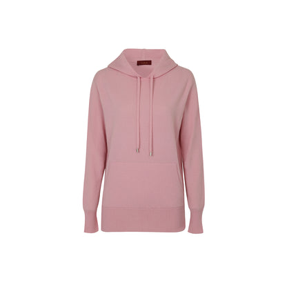 Cashmere Hoodie Sweater - Pink