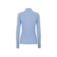 Slim Fit Ribbed Cashmere Turtleneck Sweater, Blue
